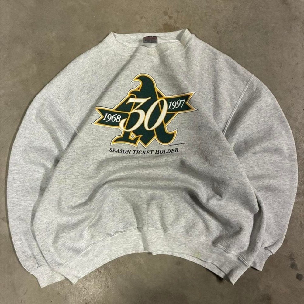 90's Oakland A's Crewneck